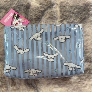 Primark Blue Striped Cinnamoroll Cosmetic Bag
